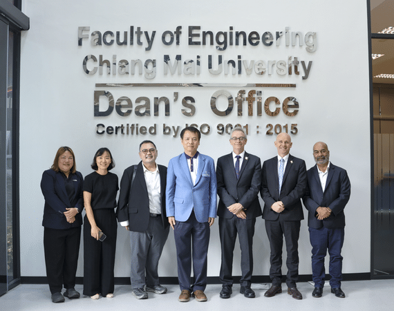 Faculty of Engineering, CMU, Advances International Collaboration and Joint Curriculum, Holding Discussions with Senior Executives from Curtin University